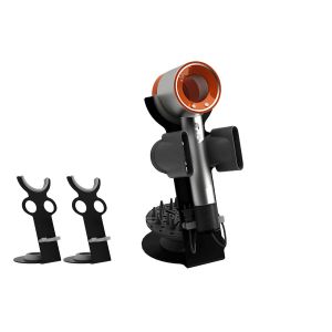 Support pour s&egrave;che-cheveux Dyson Supersonic - Lot de 2 pour ranger le s&egrave;che-cheveux et ses accessoires - Neuf
