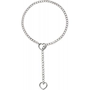 Kal-Or Slip Chaîne Collier Pour Femme Punk Choker Pendentif Collier Réglable Cuban Link Gothique Bijoux Pour Halloween - Neuf