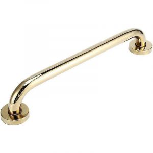 Douche barre d'appui sécurité salle de bain Baignoire en acier inoxydable plaqué or Rampe de sécurité Barre de main Accessoire de salle de bain 30cm - Neuf