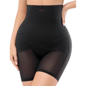 Pour Femmes Taille Haute Corps Shaper Shorts Fesses Levage Culotte Cuisse Plus Mince Ceinture Camisole Soutien Gorge Sans Armature 105g Soutien Gorge Allaitement Forte Poitrine Avec - Neuf