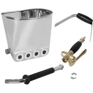 Pistolet pulv&eacute;risateur - Mortier - Stuc - Pratique - Efficace - Pneumatique - Neuf