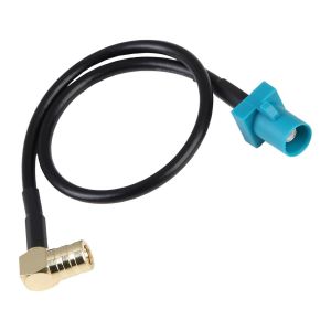 Câble D'antenne Fakra Vers Smb,Rg174 Fakra Mâle Vers Smb Femelle-Adaptateur D'antenne 20 Cm-Fiche Fakra Z Vers Smb-Câble Adaptateur Pour Android Head Unit,Dab+,Gps,Fm-Rallonge D'autoradio - Neuf