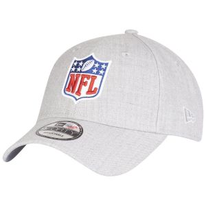 New Era 9forty Strapback Cap - Nfl Shield Heather Gris - Neuf