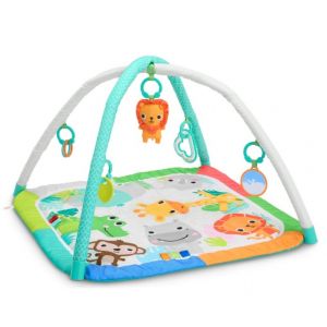 Bright Starts - Tapis D'&Eacute;veil &Eacute;volutif Pliable Wild Wiggles Jungle - Neuf