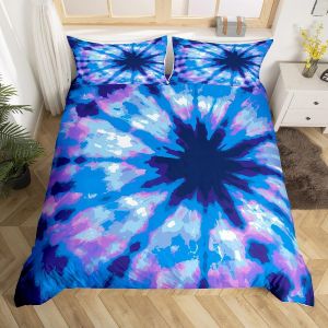 Housse De Couette Homewish À Fleurs De Cerisier Pour Lit Double, Parure De Lit De Style Japonais Pour Enfants, Housse De Couette Traditionnelle À Motif Grue, Parure De Lit Florale Chic Avec 2 Taies D'oreiller Pour Chambre - Neuf