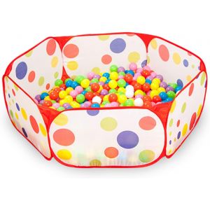Tente De Jeu Pour Enfants Avec Piscine À Balles De 120 Cm Et Sac De Rangement (Balles Non Incluses) - Neuf