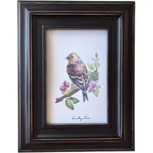 Cadre Photo,Cadre Vintage en Bois Massif Naturel et Verre,Cadre Photo 10x15 - Neuf