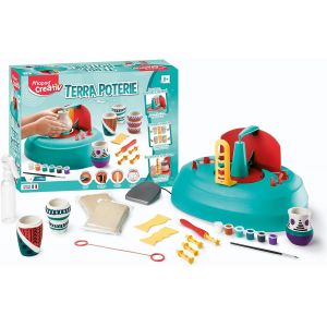 NouvelHorizonstore-Creativ - Coffret Terra Poterie - Atelier Poterie pour Enfant - D&iquest;&iquest;butant et Confirm&iquest;&iquest; - Fabriqu&iquest;&iquest; en France - Kit Loisir Cr&iquest;&iquest;atif d&iquest;&iquest;s 8 ans - Neuf