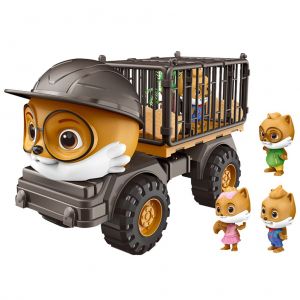 Ecureuil Construction Ingenierie Voiture Jouet Ingenierie Voiture Camion Vehicules Jouets Educatifs Cadeaux D'anniversaire Pour Enfants - Neuf