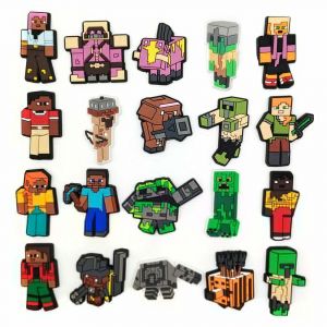 20pcs Dessin Animé * Chaussure Charmes De La Décoration Pour Le Bricolage Croc De Boucher Sandales Accessoires - Neuf