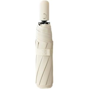 meimie-Parapluie Pliant De Poche,Activités De Plein Air,Compact Automatique Ouverture Et Fermeture Résistant Au Uv,Ultra Léger Soli De Petit Parapluie Voyage Enfant Sac À Dos Pour Homme Et Femme - Neuf