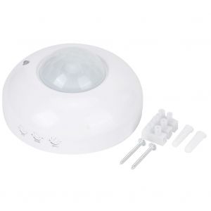 HJLIAN Detecteur de mouvement infrarouge reglable pour plafond, interrupteur pour maison 110 V-240 V - Neuf