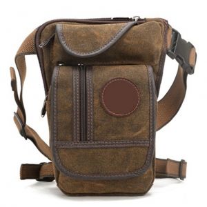 Sac banane en toile pour moto, velo, cyclisme, multi-poches, pour voyage, randonnee, escalade - Neuf