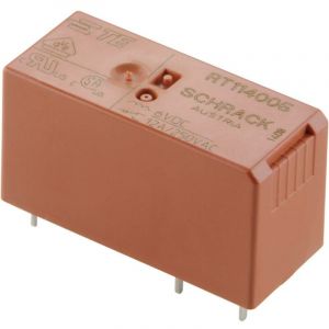 Relais Pour Circuits Imprim&eacute;s Te Connectivity Rt314006 9-1393239-3 6 V/dc 16 &agrave; 1 Inverseur (rt) 1 Pc(s) - Neuf