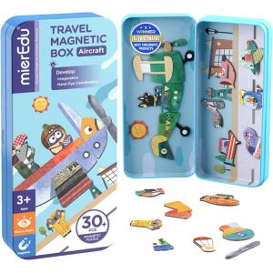 ERYI-Mier Edu Puzzle Magnétique Mes Voyages En Avions Me0881 - Neuf