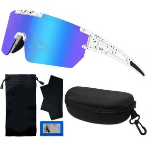 Lunettes De Cyclisme Polaris&eacute;es Pour Homme Et Femme - Lunettes De Soleil De Sport Pour Homme Et Femme - Uv400 - Lunettes De V&eacute;lo De Course - Lunettes De Rave Pour Vtt, Cyclisme, Ski, P&ecirc;che[Z2782] - Neuf