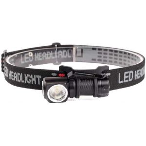 Lampe Frontale Led Adventure F75 Avec Led 6w, 600 Lm, En Aluminium, Avec Batterie Et Chargeur Magnétique Avec Usb - Neuf