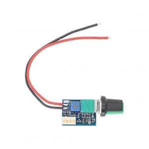 Contrôleur de vitesse du ventilateur Dc 12v réglable 0 %-100 % pwm avec interrupteur à 4 fils Gouverneur de vitesse du ventilateur Bruit - Neuf