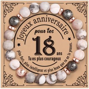 Kalanka-Cadeau Femme - Bracelet Femme, Cadeau Anniversaire Femme, Cadeau Femme Original Utile, Cadeau Noel Femme, Bracelet Pierre Naturelle Femme Cadeau Pour Maman S?ur Amie Collègues. - Neuf