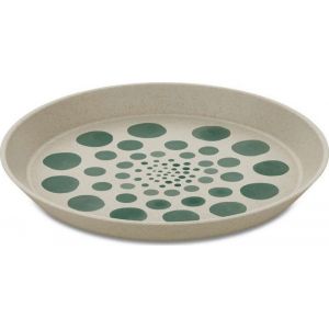 Set D'assiettes, Monstera, 20,5 Cm, 4 Pi&egrave;ces, Nature, D&eacute;sert Koziol - Neuf