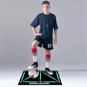 Football Footstep Training Mat,Soccer Training Mat Football Training Mat - Neuf