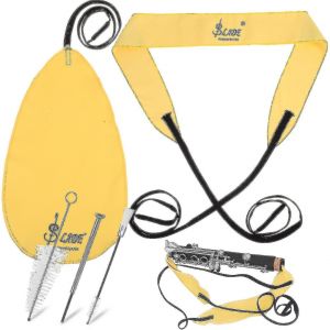 Kit de nettoyage pour clarinette avec chiffons, brosses et tournevis - Neuf