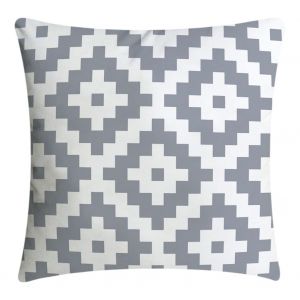 Hjlian Housse De Coussin Carree 45 X 45 Cm, Gris Argente (36#) - Neuf