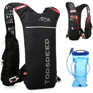 Léger Sac À Dos Hydratation 5l Sac À Dos De Course Sac À Dos D'hydratation Imperméable Et Respirant Grande Capacité En Plein Air Sac À Dos D'équitation Léger Pour La Course.[T240] - Neuf