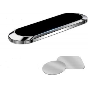 Support T&eacute;l&eacute;phone Voiture Magn&eacute;tique, Porte T&eacute;l&eacute;phone Magnetique Universel Compatible avec iPhone 12 11 Pro XS Max XR X 8 Plus 7 Plus, Galaxy S10 S10+ / S9 / S9+ and More (Gris) - Neuf