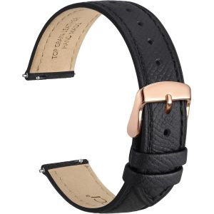 Grace Bracelets De Montre, Cuir De Grain Sup&eacute;rieur, Lib&eacute;ration Rapide, Bandes De Remplacement, Boucle En Acier Inoxydable, Largeur De Bande 12mm 14mm 16mm 18mm 20mm - Neuf