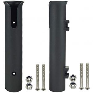 2 Pi&egrave;ces Support De Canne &Agrave; P&ecirc;che Canne &Agrave; P&ecirc;che Support Bateau Canne &Agrave; Poisson Tube Yacht Canne &Agrave; P&ecirc;che Cadre Pour Bateau - Neuf