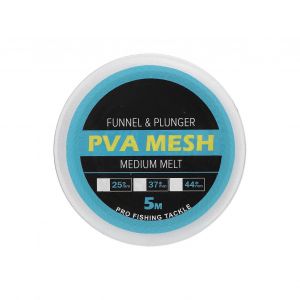 Pva Maille Soluble Dans L'eau Respectueux De L'eau Étroit Filet De Pêche Recharge Piège De Bas De Sac D'appât Filet (37mmx5m ) - Neuf
