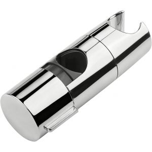 JGD-Support De Pommeau De Douche,support De Douche &Agrave; Main R&eacute;glable D'un Diam&egrave;tre De 19 &Agrave; 25 Mm (0,75 &Agrave; 1,00 Pouces) Pour La Barre Coulissante, Pince Coulissante Amovible Pour Remplacement De Salle De - Neuf