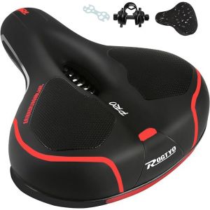 Subzonal-Selle De V&eacute;lo Pro 2.0 En Gel - Large - Souple Et Confortable - Respirante - Absorbe Les Chocs - Ergonomique - Mousse &Agrave; M&eacute;moire De Forme - Avec &Eacute;tanche - Neuf