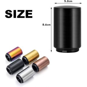 Ouvre-Bouteille Magn&eacute;tique &Agrave; Pression, Gadget De Cuisine Original Et Cadeau Unique Pour Homme (Noir) - Neuf