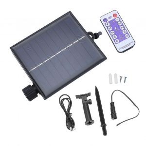 Bo&icirc;tier de commande de guirlande lumineuse solaire &eacute;tanche avec luminance r&eacute;glable et augmentation automatique de la sortie du circuit imprim&eacute; - 24V - Neuf