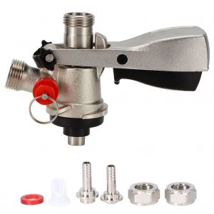 Hjlian Distributeur De Fut De Biere Pression G5/8 S Avec Soupape De Surpression Pour Systeme De Brassage Domestique - Neuf