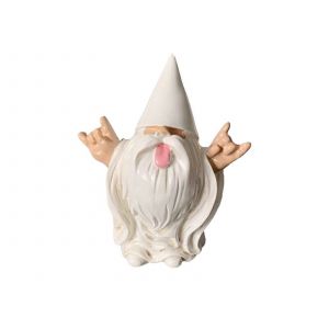 Statue De Gnome &Agrave; Bascule Pour Jardin, Ornement D'ext&eacute;rieur, Sculpture En R&eacute;sine - Neuf