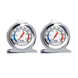 Kal-Thermomètre De Four À Cadran En Acier Inoxydable Pour La Maison, La Cuisine, La Surveillance De La Température Du Four, Thermostat Portable De Cuisson Des Aliments, Plage De Mesure De La - Neuf