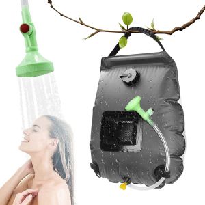 ERYI-Douche Solaire De Camping - 20 L - Avec Indicateur De Température - Portable - Pour Le Camping, La Plage, Le Jardin, La Natation, Les Voyages En Plein Air - Neuf
