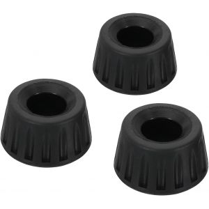 Universel 15mm Id Caoutchouc Tr&eacute;pied Pieds, 3 Paquets Antid&eacute;rapant Tr&eacute;pied Remplacement Pi&egrave;ces pour Appareil Photo Tr&eacute;pieds Monopode, Noir - Neuf