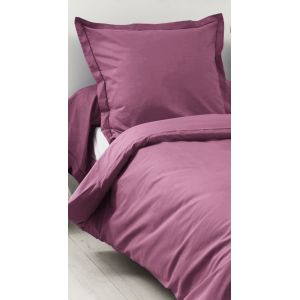 Housse De Couette Unie En 100 % Coton - Neuf