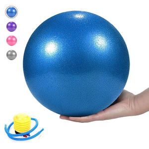 Mini Bender Ball Compact De 9 Pouces Pour Pilates Et Barre - Ballon De Stabilité Durable Et Anti-Éclatement Pour Des Entraînements Complets Du Corps N'importe Où ! - Neuf
