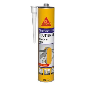 Mastic joint et colle multi-usages flex 11 FC Purform Blanc Tout en un Multisupports Int&eacute;rieur et ext&eacute;rieur Id&eacute;al travaux de bricolage Durcit rapidement 300 ml - Neuf