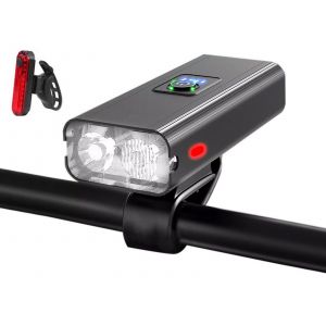 Ensemble D'&eacute;clairage Avant Et Arri&egrave;re De V&eacute;lo &Agrave; Led Rechargeables - Neuf