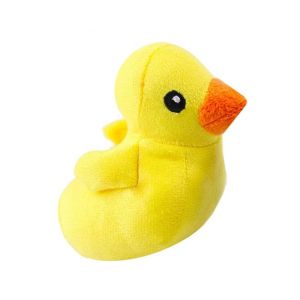 Jouet En Peluche Couineur Durable Pour Chien - Canard Jaune Pour Mâcher, Grincer Des Dents Et Jouer De Manière Interactive - Parfait Pour La Santé Dentaire Et Le Plaisir - Neuf