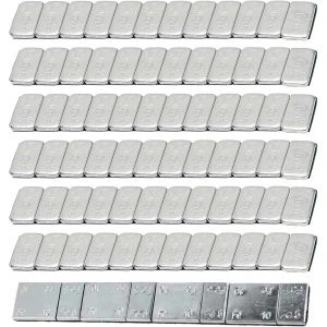 Mevronisshop-Masses D'&eacute;quilibrage,Poids Adh&eacute;sifs,Barre Adh&eacute;sive Masses D'&eacute;quilibrage,Automotive Equipment Poids D'&eacute;quilibrage,Convient Pour Contrepoids De Pneus De Voiture,5-10g X 1 Pc + 5g X 6 Pcs - Neuf