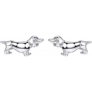 Boucle D'oreille Animal Femme Argent 925 Plaqué Or Clous Et Puces/Pendante/Créoles Forme Chien/Chat/Tortue/Hérisson Bijoux Pour Fille.[X2475] - Neuf