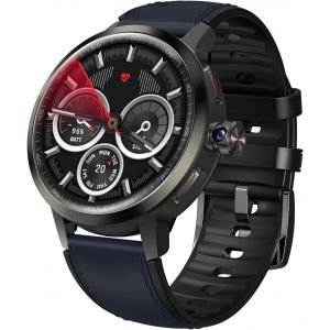 Chenquansarl-Montre Intelligente 4g Sl8541e Quad Core 2gb 16gb Appareil Photo Rotatif Pour Homme Montre 1.75 "Amoled Grand Écran Android 8.1 Smartwatch 1520mah Wifi Bluetooth Gps Montre De Sport (Ble - Neuf