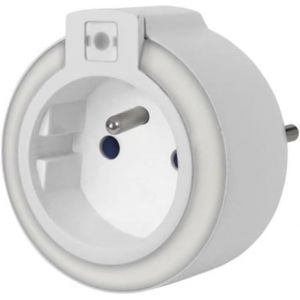 Subzonal-Veilleuse Led Avec Prise Et Capteur Cr&eacute;pusculaire, Activation Automatique &Agrave; L'obscurit&eacute;, Couleur Unique : Led Blanc, Id&eacute;al Pour Salon, Chambre &Agrave; Coucher, Chambre D'enfant, Couloir, Avec Terr - Neuf